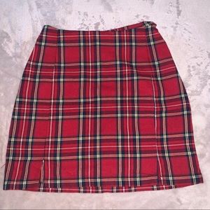 Brandy Melville Plaid Skirt